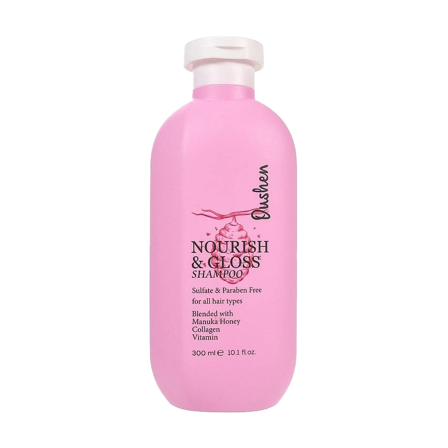 Шампунь Oushen Nourish &amp; Gloss Shampoo для живлення та блиску всіх типів волосся, 300 мл